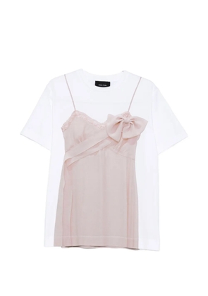 Simone Rocha bow-print T-shirt - White