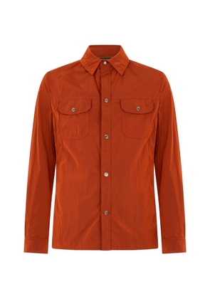 Moorer chest pockets button jacket - Orange