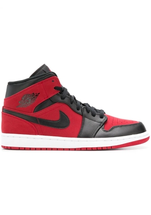 Nike logo lace-up sneakers - Red