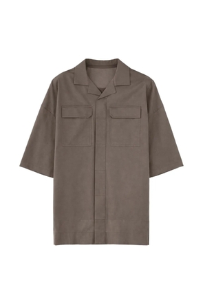 Rick Owens pocket button shirt - Brown
