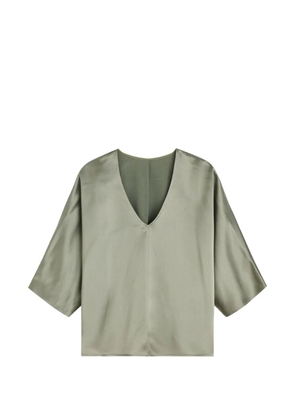 By Malene Birger V-neck blouse - Green