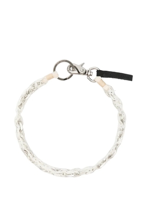 OUR LEGACY lace Ladon metal chain - Black