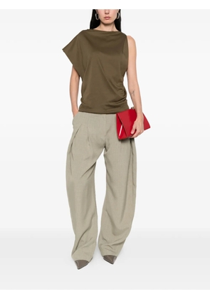Jacquemus draped top - Brown