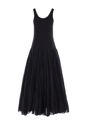 Co flared midi dress - Black