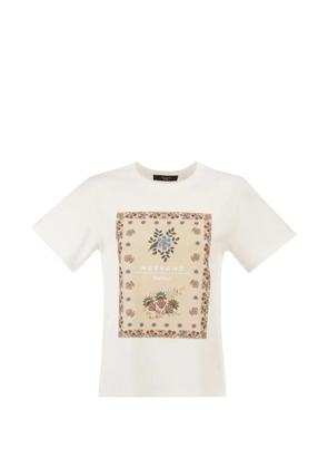 Weekend Max Mara printed T-shirt - White
