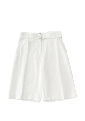 Studio Nicholson Creon belted pleated shorts - White