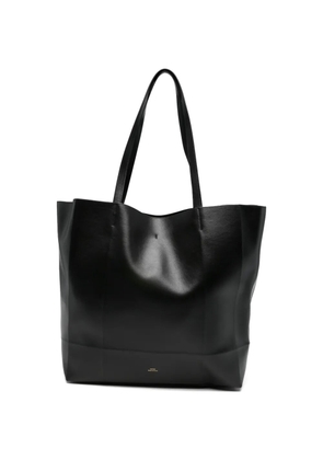 TOTEME roam leather tote - Black