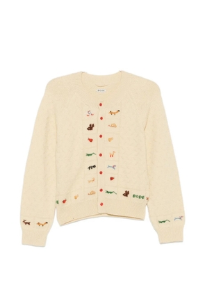 BODE Zoologist cardigan - Yellow