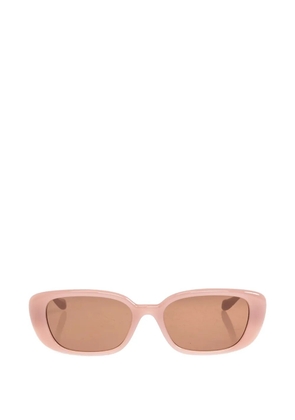 Versace Eyewear rectangle medusa sunglasses - Pink