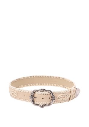 Ermanno Scervino Majarobuckle-fastening belt - Neutrals