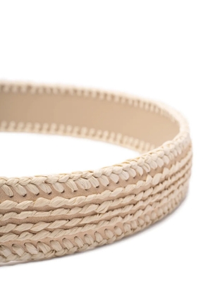 Ermanno Scervino Majarobuckle-fastening belt - Neutrals