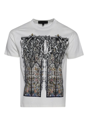 Who Decides War Ignatius T-shirt - White