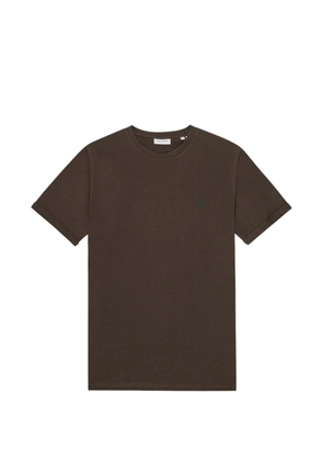 Les Deux Norregaard Contrast T-shirt - Brown