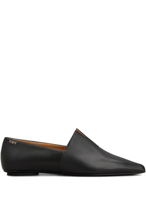 Tod's pointed flat ballerinas - Black