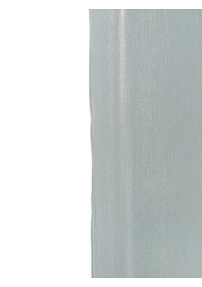 Emporio Armani geometric scarf - Blue