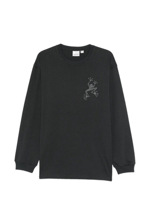 Gramicci Sticky Hands long-sleeve T-shirt - Black