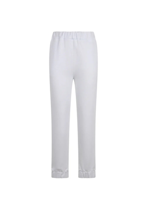 Fabiana Filippi elasticated-waistband trousers - White