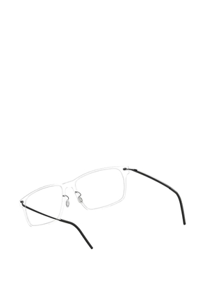 Lindberg rectangle frame glasses - White