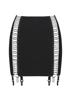 Maison Close Nuit Infinie mini skirt - Black