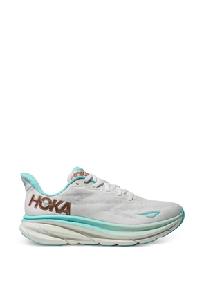 HOKA Clifton 9 'Frost/Rose Gold' sneakers - White