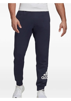 adidas logo badge trousers - Blue