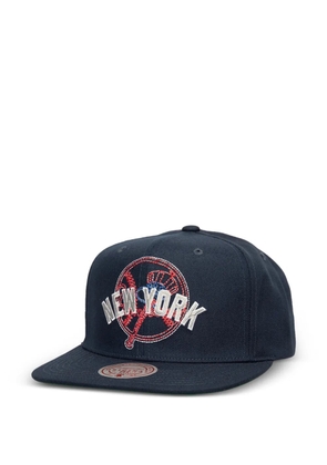 Mitchell & Ness x MLB Yankees embroidered baseball cap - Blue