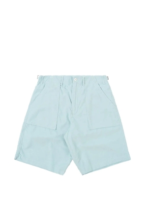 Universal Works Fatigue patch-pocket shorts - Blue