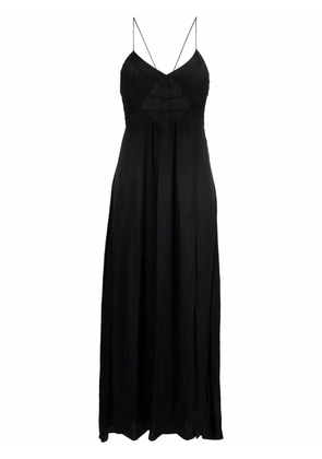 Zadig&Voltaire satin empire line dress - Black