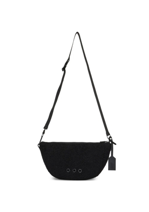 Osklen textured crossbody bag - Black