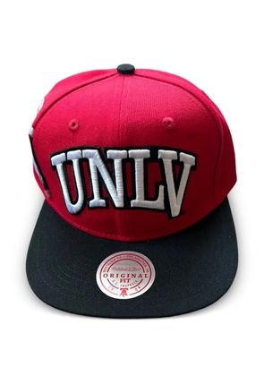 Mitchell & Ness jumbotron flat brim hat - Red