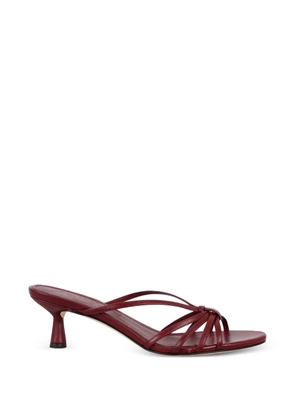 Aeyde Abby strap sandals - Red
