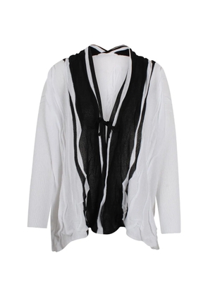 PierAntonioGaspari tie cardigan - White