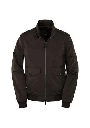 Moorer Aiden patch-pocket bomber jacket - Green
