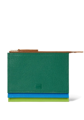 Paul Smith layered zip wallet - Green