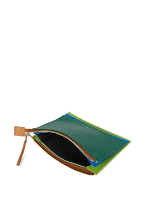 Paul Smith layered zip wallet - Green