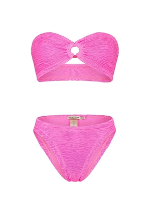 PARAMIDONNA Chloe ring-detail cut-out bikini - Pink