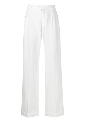 Maison Margiela high-waisted straight-leg trousers - Neutrals