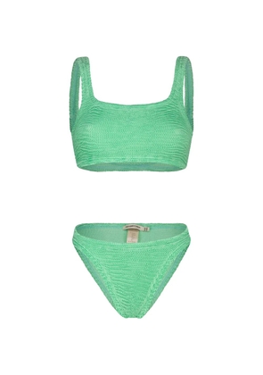 PARAMIDONNA Emily textured swimsuit - Green
