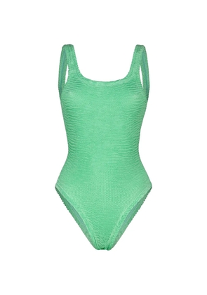 PARAMIDONNA Hailey textured swimsuit - Green