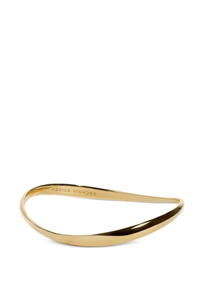Monica Vinader Swirl bangle bracelet - Gold