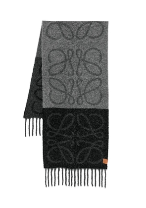 LOEWE Anagram scarf - Grey
