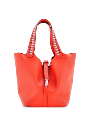 Hermès Pre-Owned Picotin Lock Bag Tressage Epsom MM tote bag - Blue