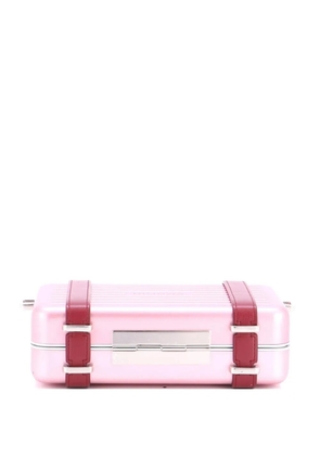 Christian Dior Pre-Owned Dior x Rimowa Personal Clutch Aluminum crossbody bag - Pink