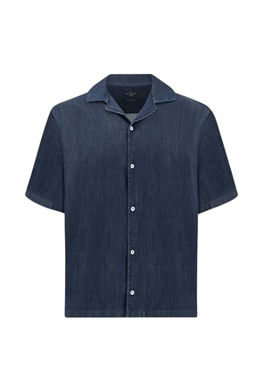 Paul & Shark denim button shirt - Blue
