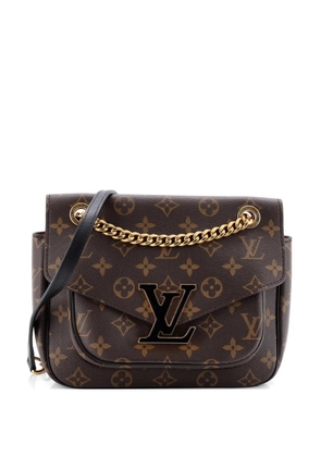 Louis Vuitton Pre-Owned Passy Handbag Monogram Canvas crossbody bag - Black