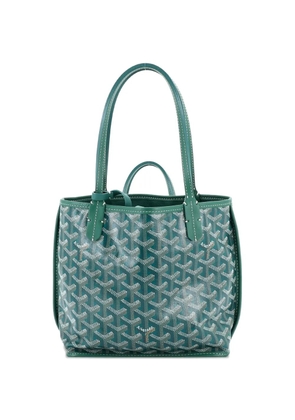 Goyard Pre-Owned Anjou Reversible Tote Coated Canvas Mini satchel - Green