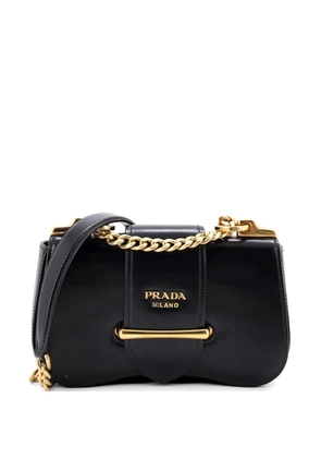Prada Pre-Owned Sidonie Chain Shoulder Bag City Calf Medium crossbody bag - Black
