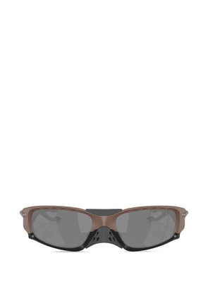 Oakley Plantaris SQ geometric-frame sunglasses - Brown