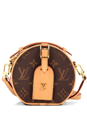 Louis Vuitton Pre-Owned Mini Boite Chapeau Bag Monogram Canvas crossbody bag - Brown