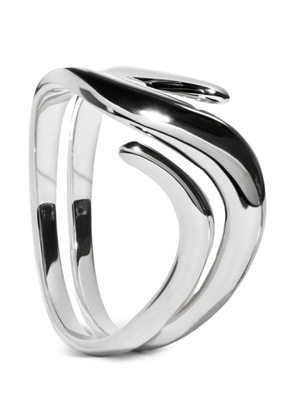 Monica Vinader swirl wrap ring - Gold